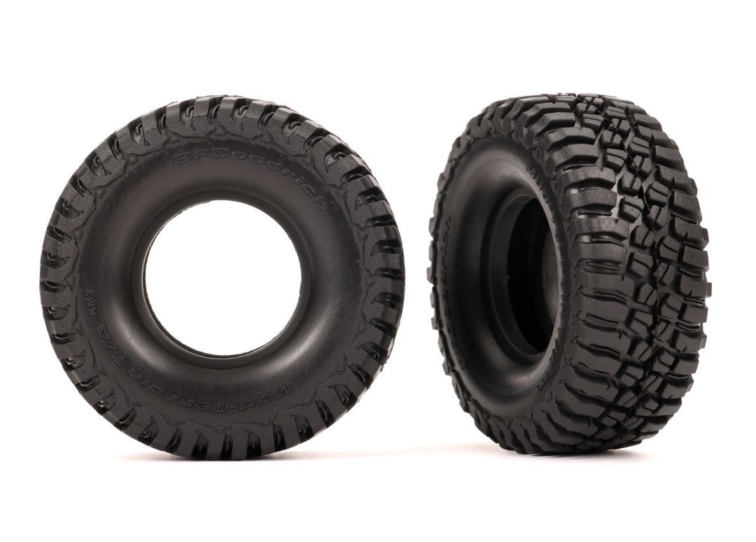 Traxxas Tires, BFGoodrich Mud-Terrain T/A KM3 2.2X1.0\"\" (2)