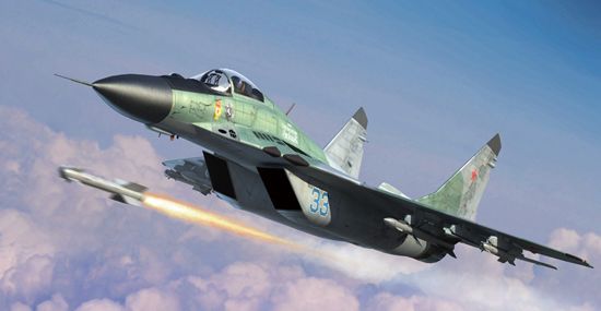 Trumpeter 1/72 Scale MIG-29C Fulcrum (Izdeliye 9.13) Model Kit - Click Image to Close