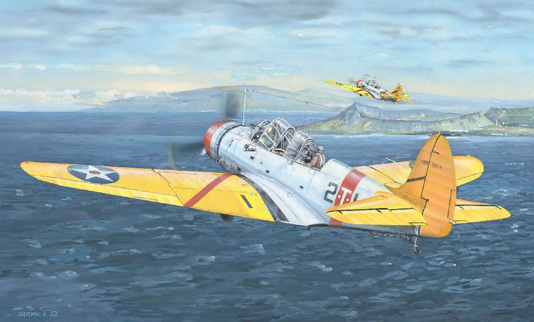 Trumpeter 1/32 TBD-1 Devastator - Click Image to Close