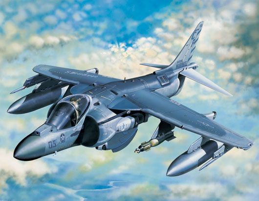 Trumpeter 1/32 Scale AV-8B Harrier II Plus Model Kit - Click Image to Close