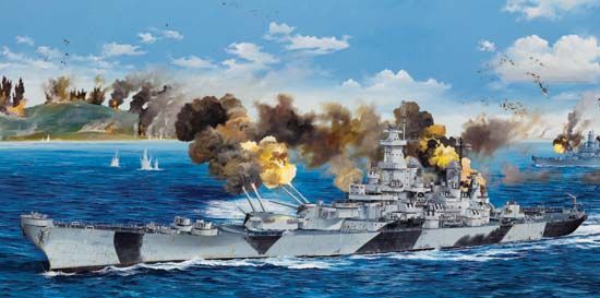 Trumpeter 1/200 Scale USS Iowa BB-61 Model Kit