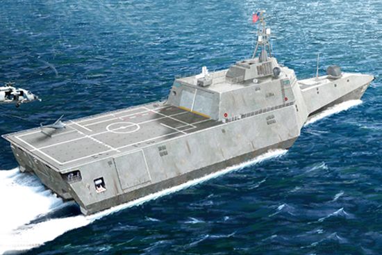 Trumpeter 1/350 Scale USS Independence (LCS-2) Model Kit - Click Image to Close