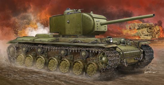 Trumpeter 1/35 Scale KV-220 \"Russian Tiger\" Super Heavy Tank K