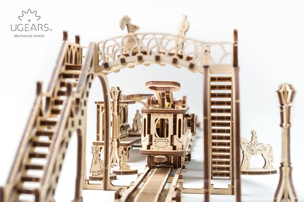 UGears Tram Line - 284 pieces (Medium)