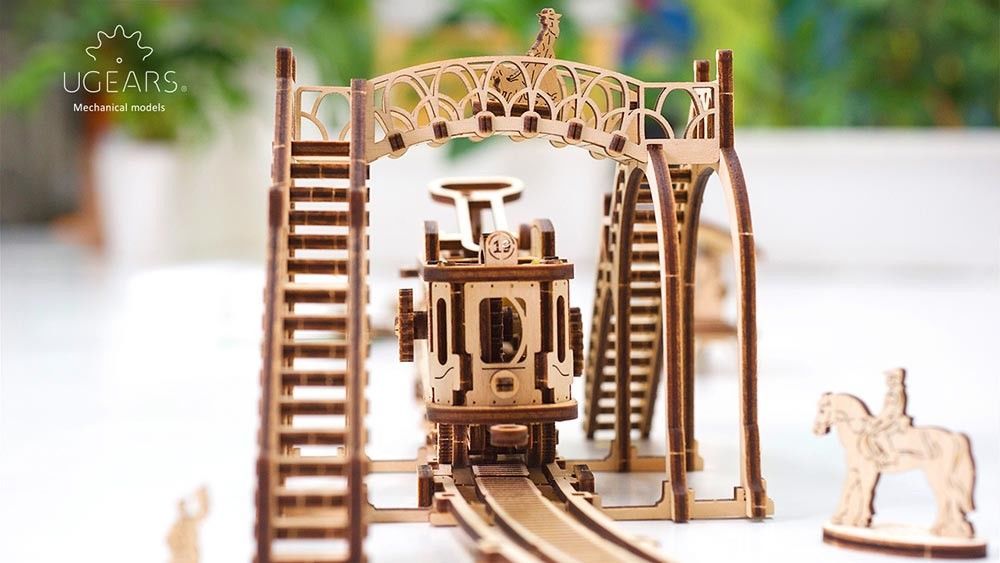 UGears Tram Line - 284 pieces (Medium)