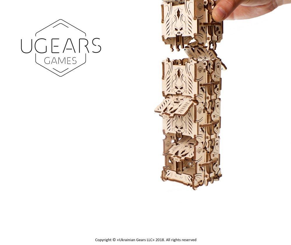 UGears Dice Tower - 164 pieces