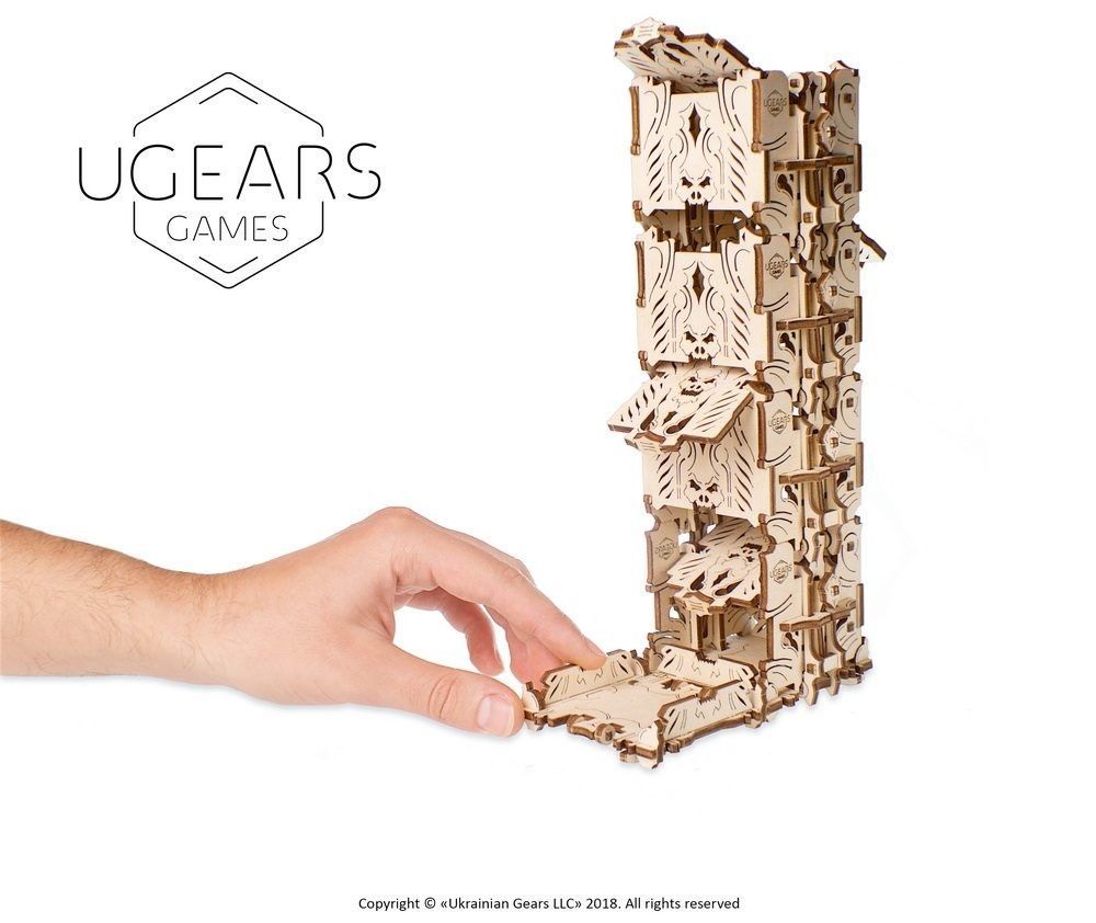 UGears Dice Tower - 164 pieces