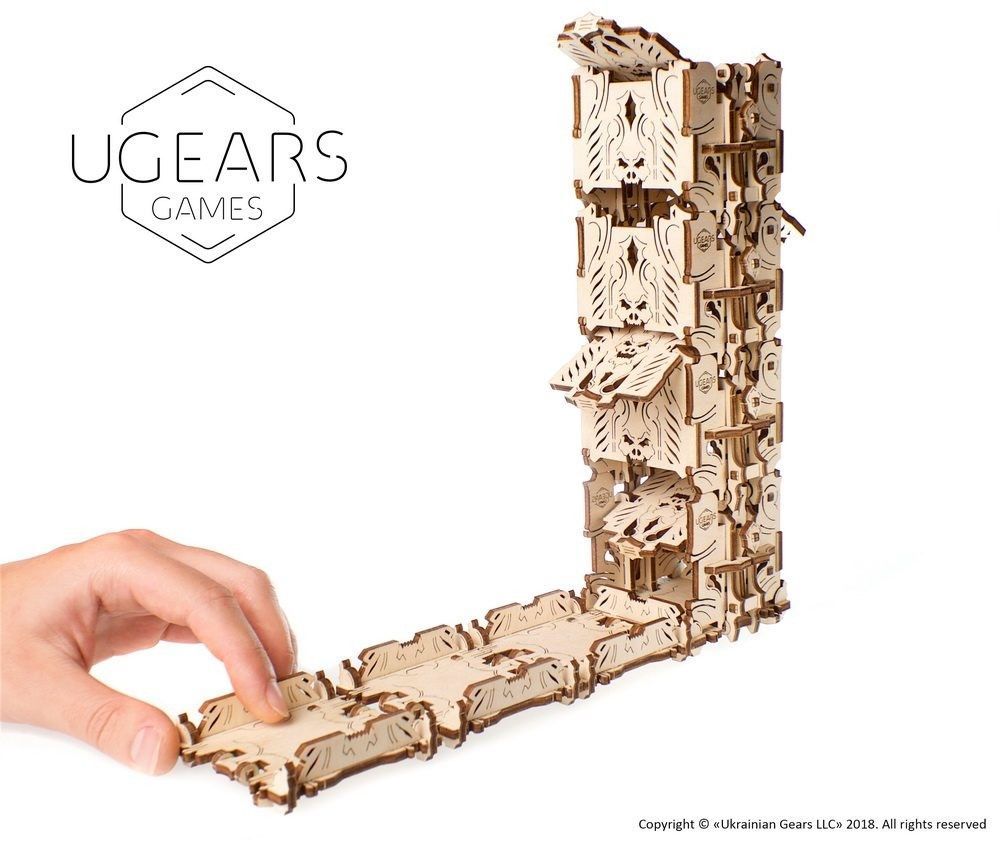 UGears Dice Tower - 164 pieces