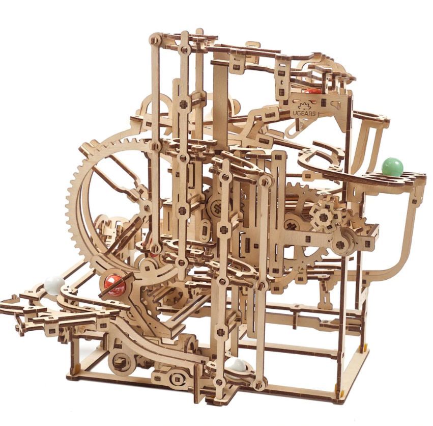 Ugears Marble Run Stepped Hoist (Marble - 2)