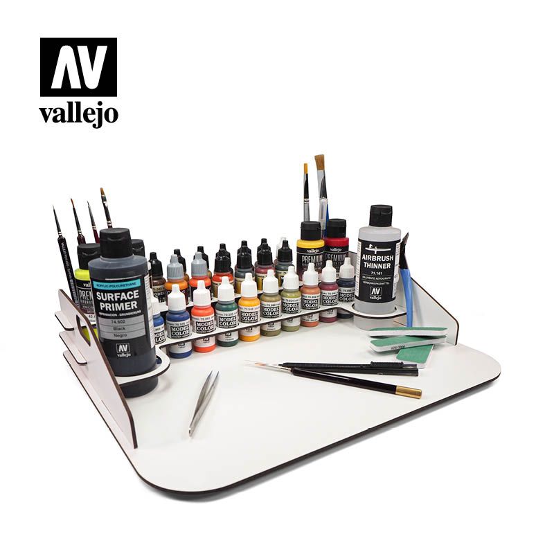 Vallejo Paint Display and Work Station - (40cm X 30cm) - Click Image to Close