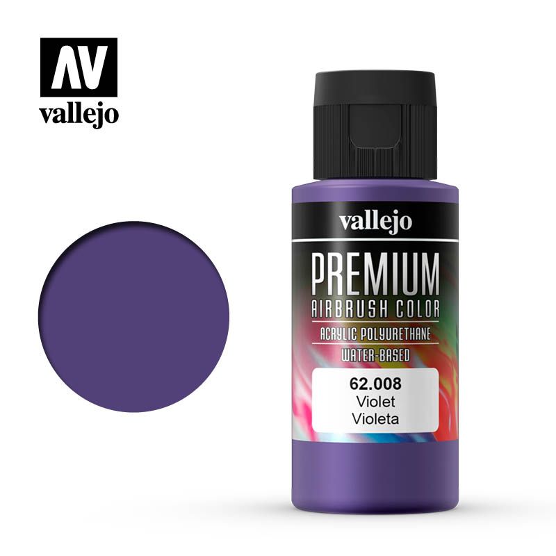 Vallejo Premium Airbrush Colour - Violet - 60ml