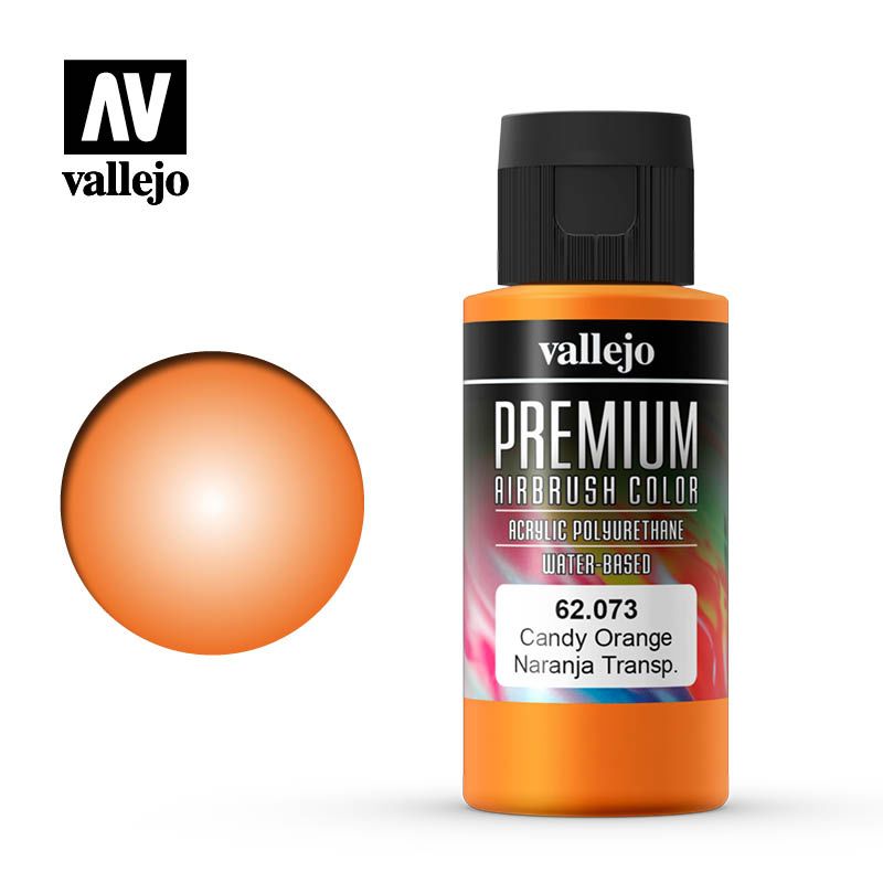 Vallejo Premium Airbrush - Candy Orange - 60ml