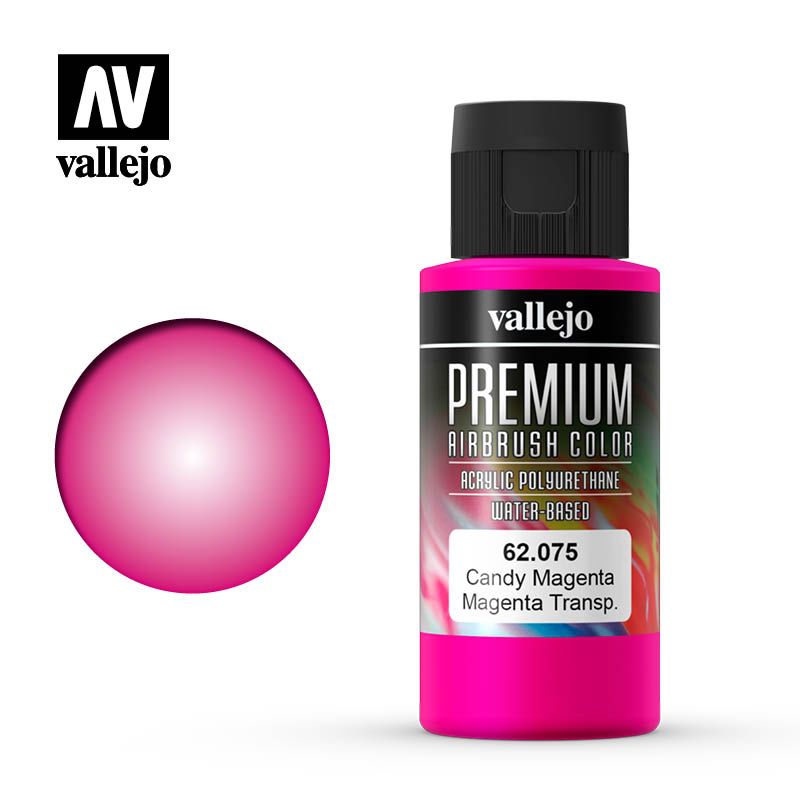 Vallejo Premium Airbrush - Candy Magenta - 60ml