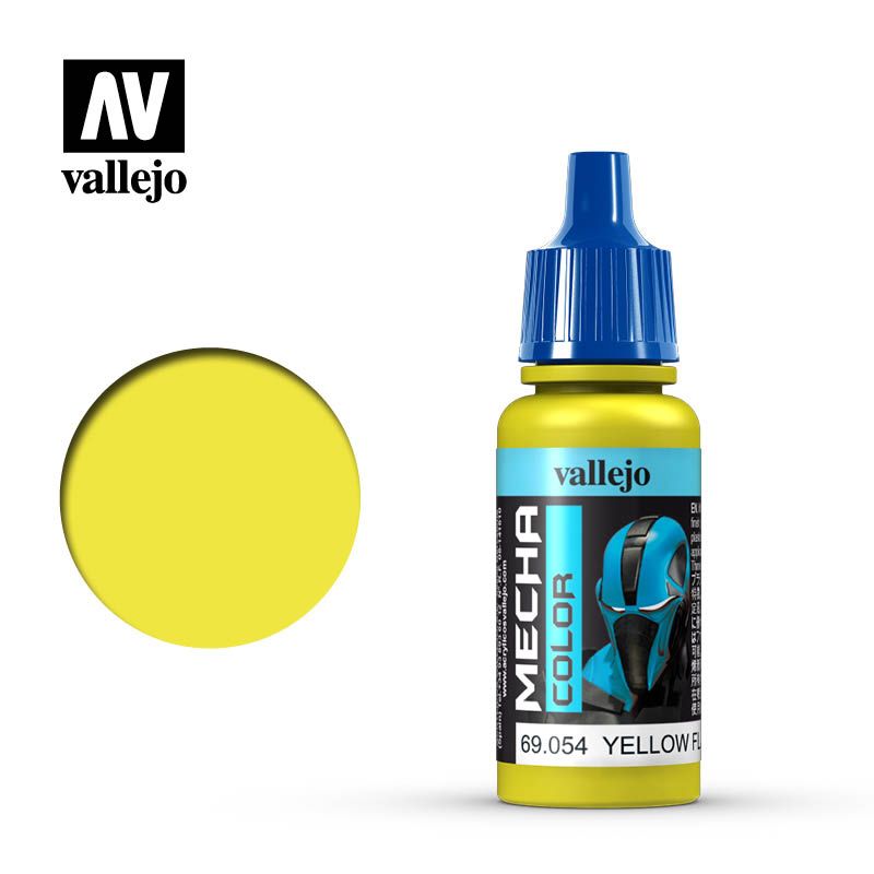 Vallejo Mecha Colour - Yellow Fluorescent - 17ml - Click Image to Close