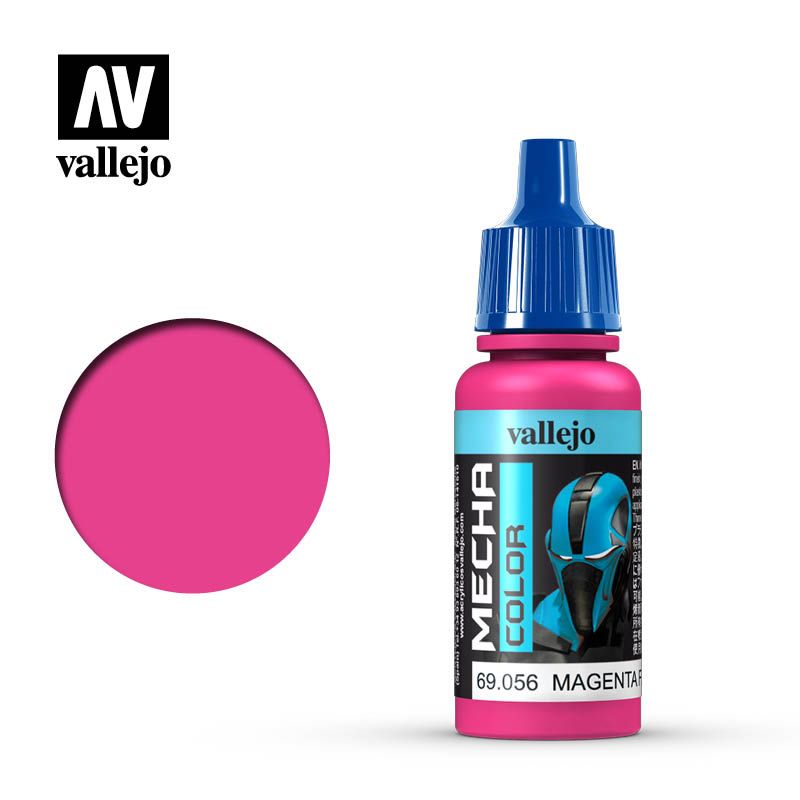 Vallejo Mecha Colour - Magenta Fluorescent - 17ml - Click Image to Close