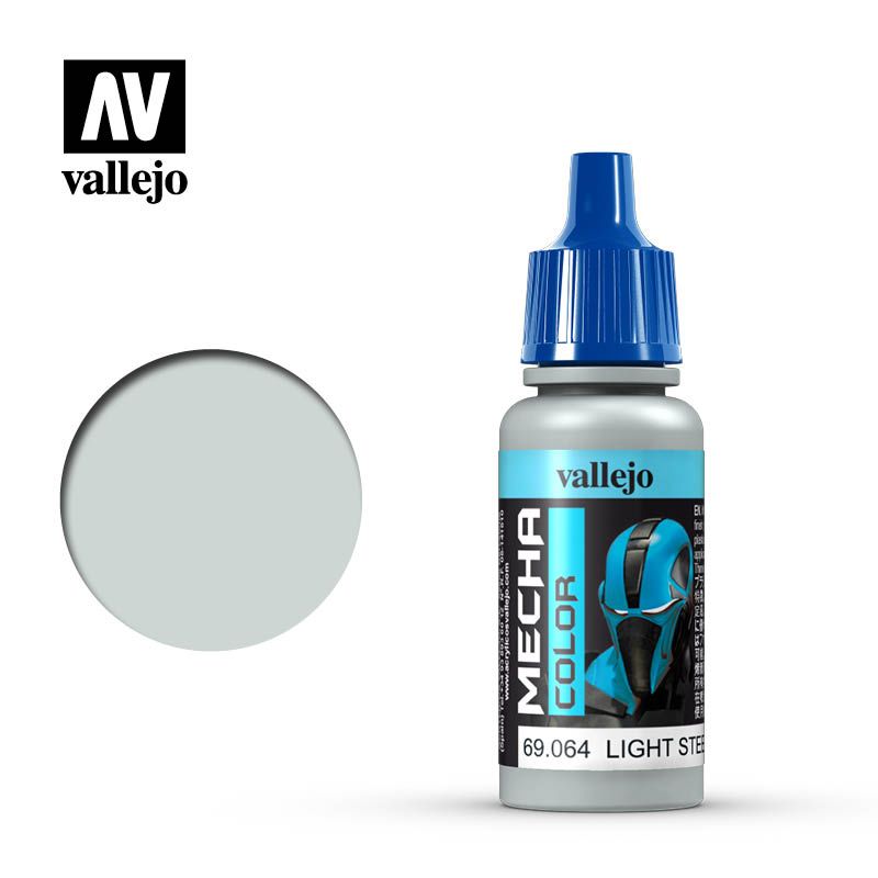 Vallejo Mecha Colour - Light Steel - 17ml