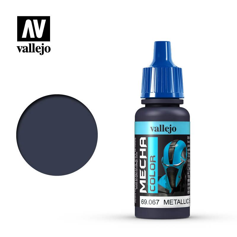 Vallejo Mecha Colour - Metallic Blue - 17ml - Click Image to Close