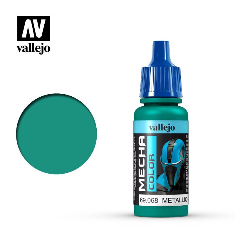 Vallejo Mecha Colour - Metallic Green - 17ml