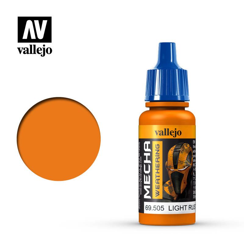 Vallejo Mecha Colour - Light Rust Wash - 17ml