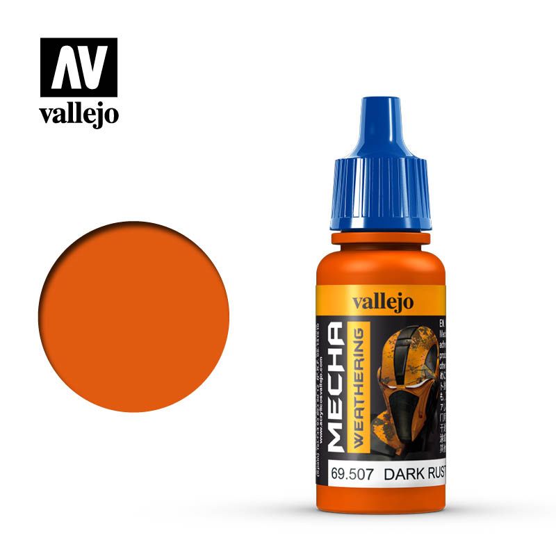 Vallejo Mecha Colour - Dark Rust Wash - 17ml - Click Image to Close