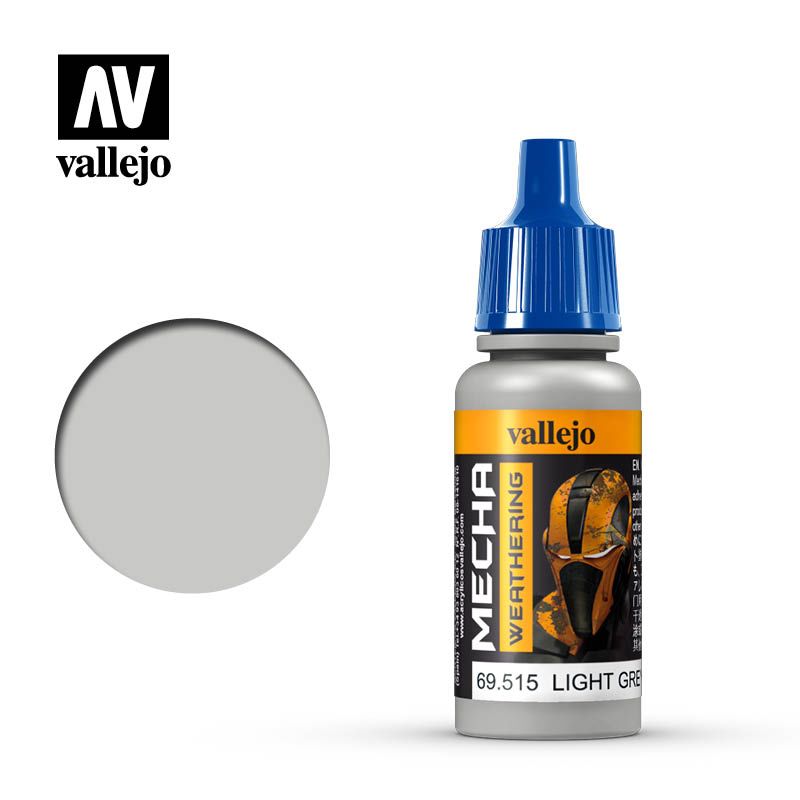 Vallejo Mecha Colour - Light Grey Wash - 17ml