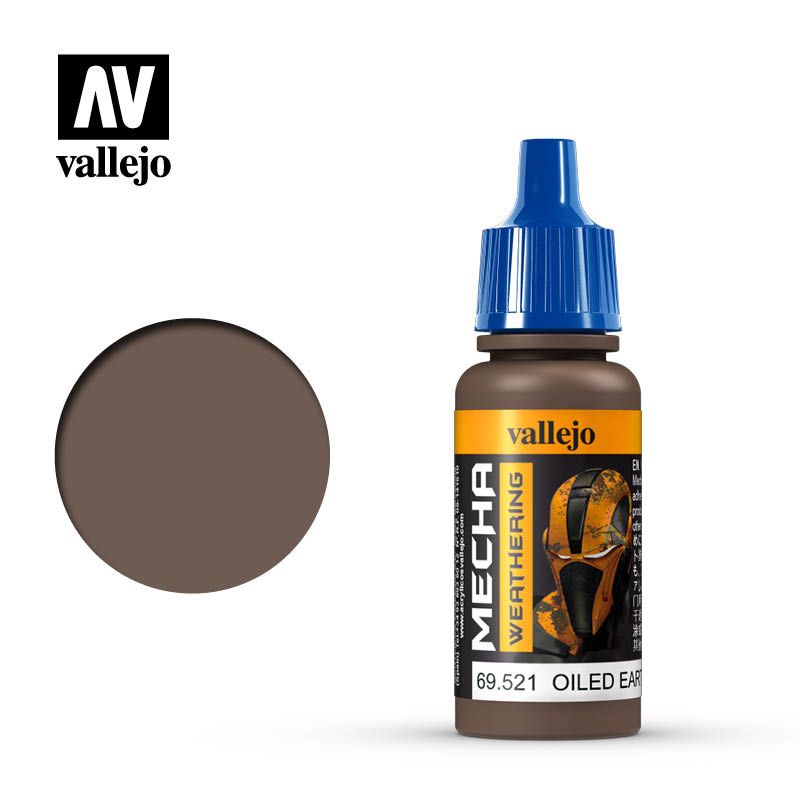 Vallejo Mecha Colour - Oiled Earth Wash - 17ml - Click Image to Close