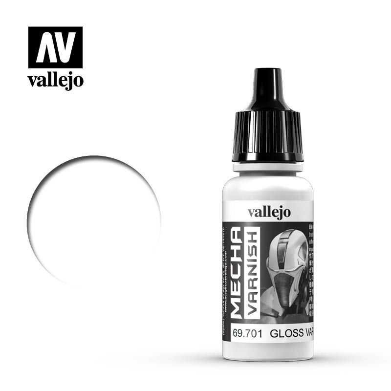 Vallejo Mecha Colour - Mecha Gloss Varnish - 17ml