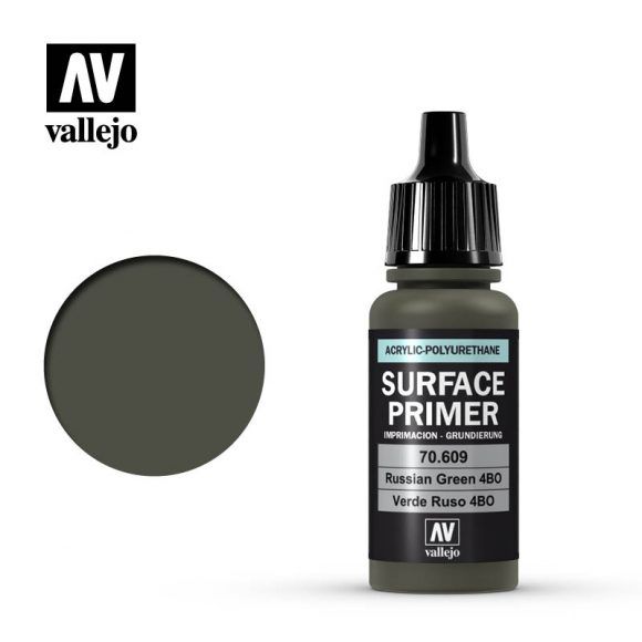 Vallejo Surface Primer - Russian Green 4B0 - 17ml