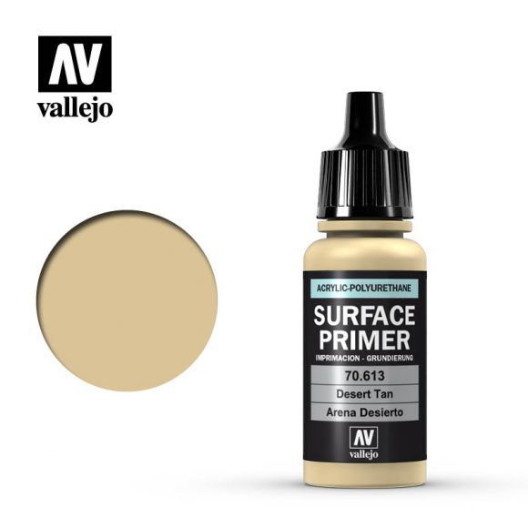 Vallejo Surface Primer - Desert Tan - 17ml