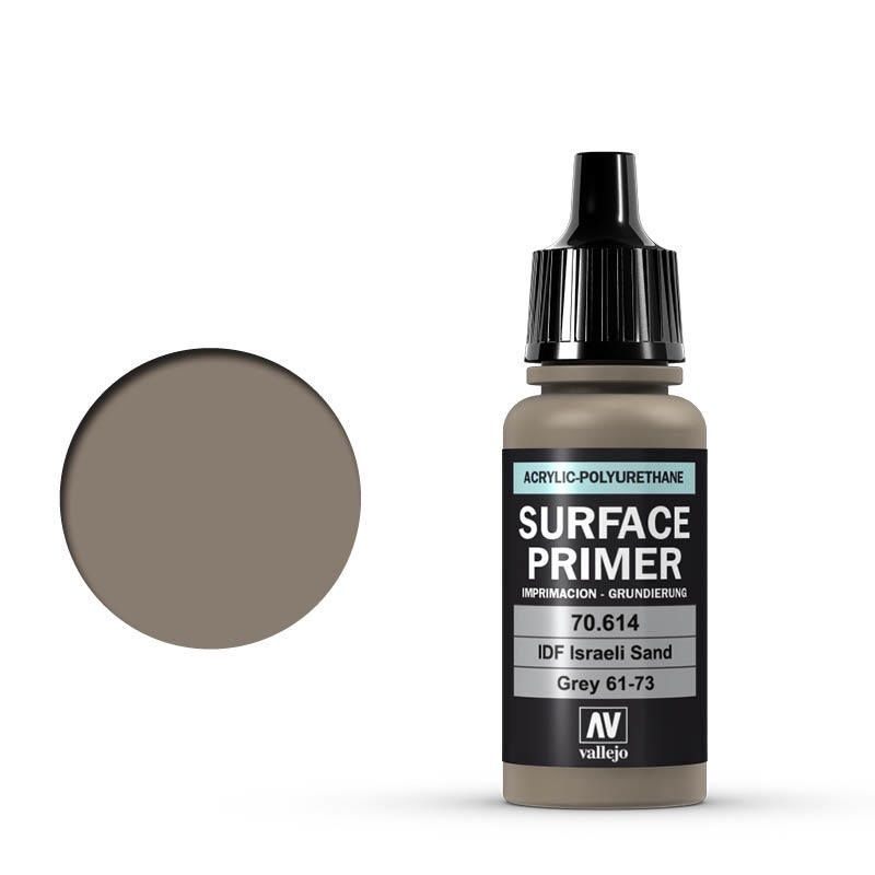 Vallejo Surface Primer - IDF Israeli Sand Grey (61-73) - 17ml