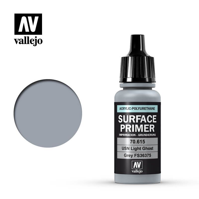 Vallejo Surface Primer - USN Light Ghost Grey (FS36375) - 17ml - Click Image to Close