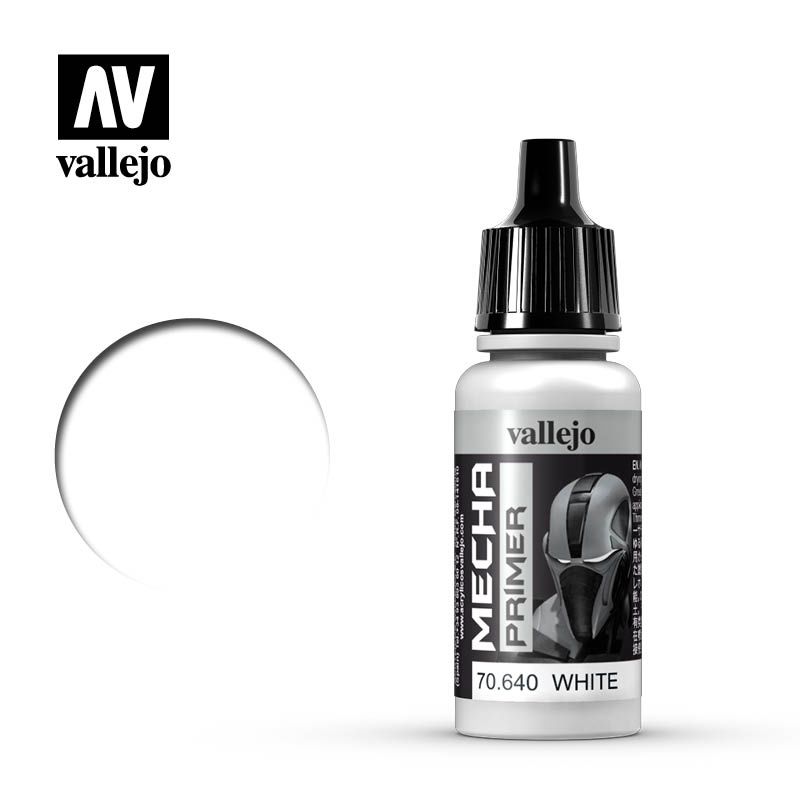 Vallejo Mecha White Primer - 17ml - Click Image to Close