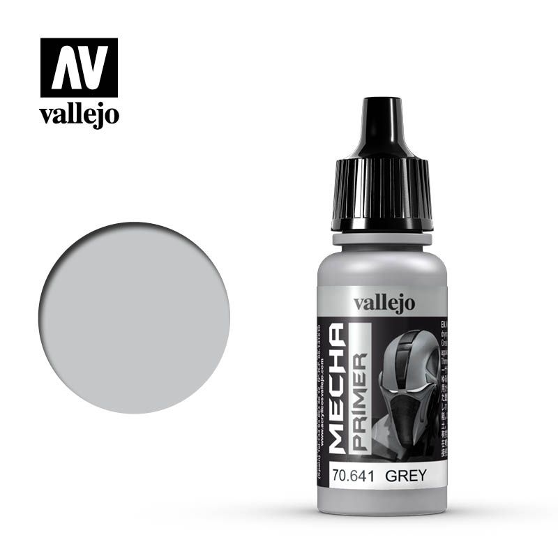 Vallejo Mecha Grey Primer - 17ml - Click Image to Close