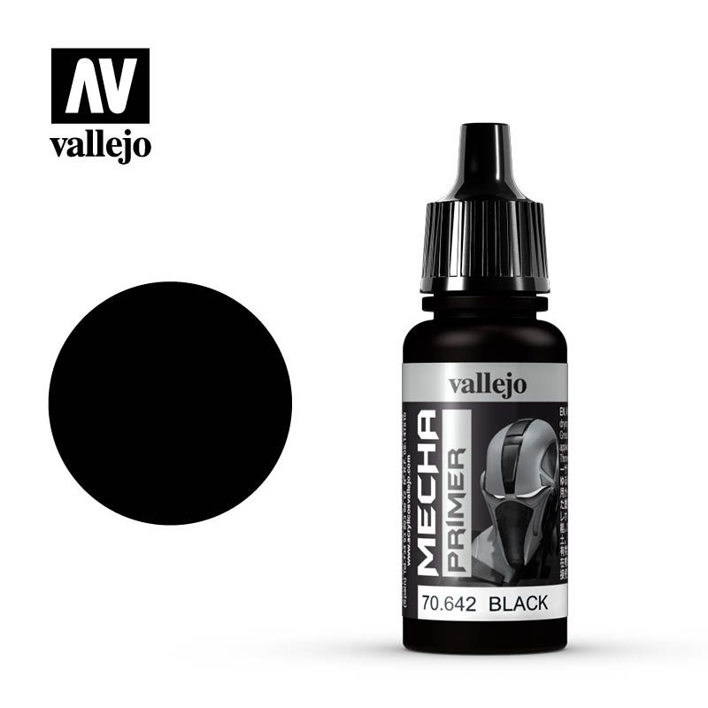Vallejo Mecha Black Primer - 17ml