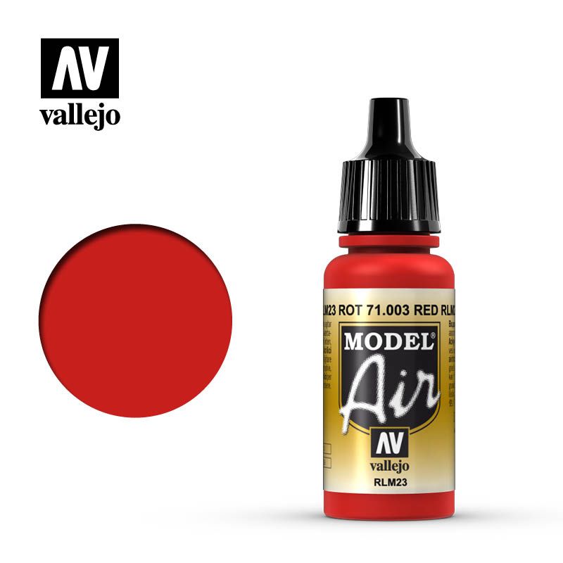 Vallejo Model Air - Red - 17ml - Click Image to Close