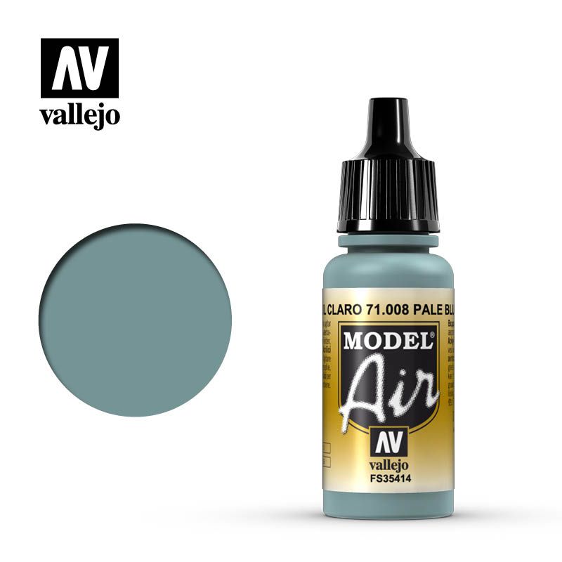 Vallejo Model Air - Pale Blue - 17ml - Click Image to Close