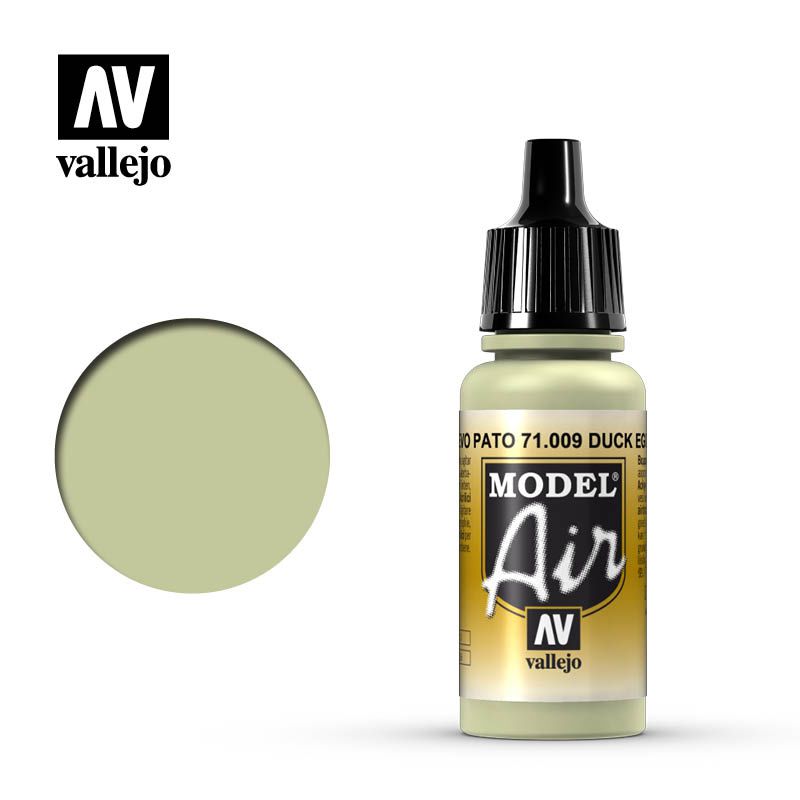 Vallejo Model Air - Eau De Nil Duck Egg Green - 17ml - Click Image to Close