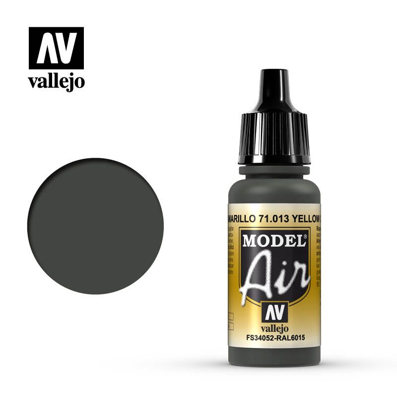 Vallejo Model Air - Yellow Olive - 17ml - Click Image to Close