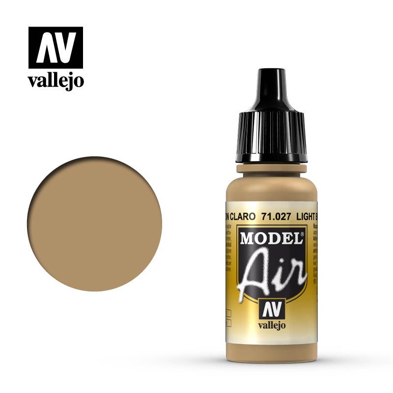 Vallejo Model Air - Light Brown - 17ml - Click Image to Close