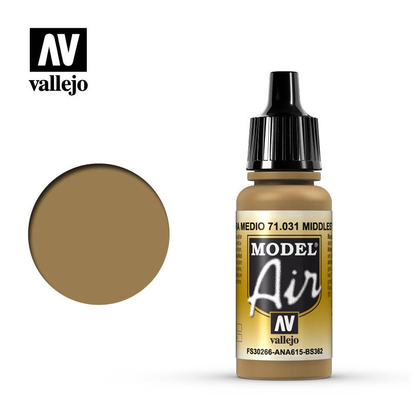 Vallejo Model Air - Middlestone - 17ml