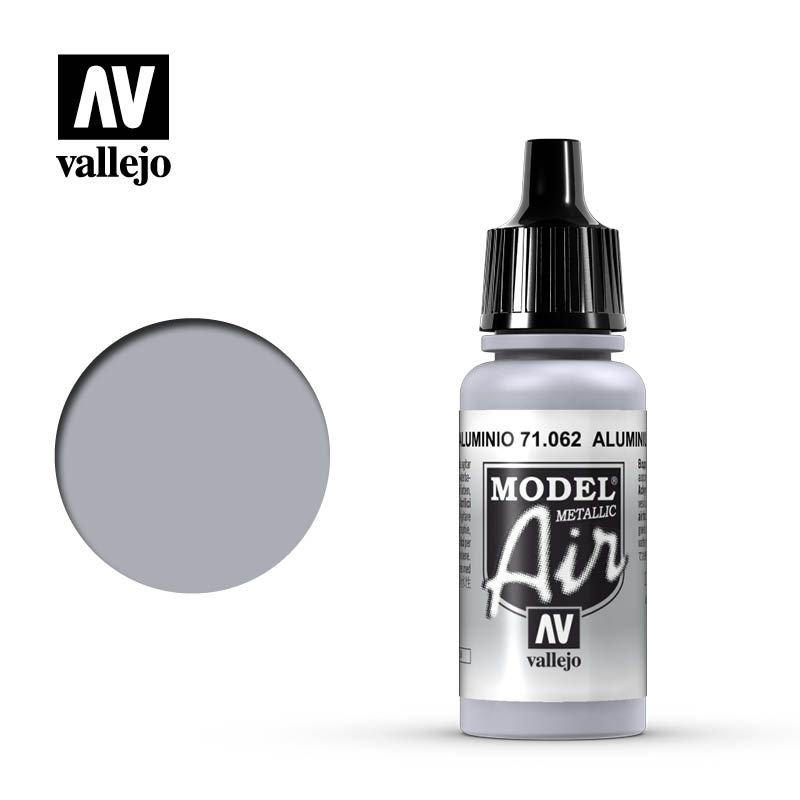 Vallejo Model Air - Metallic Aluminum - 17 ml