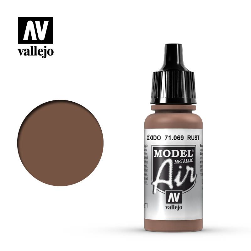 Vallejo Model Air - Metallic Rust - 17 ml