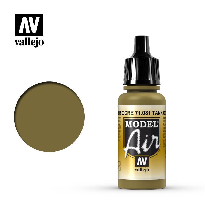 Vallejo Model Air - Tank Ochre - 17 ml