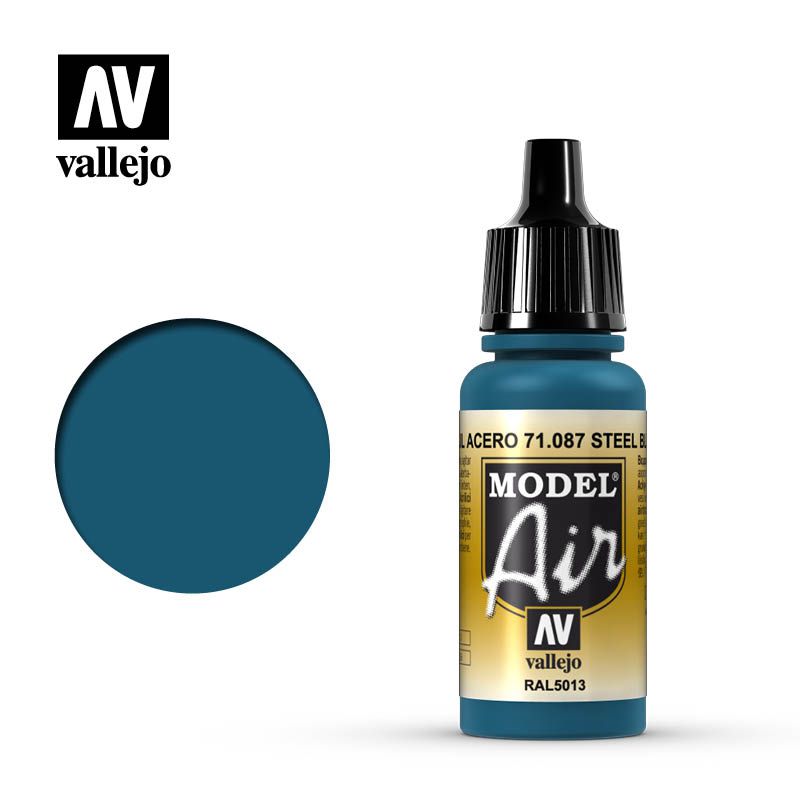 Vallejo Model Air - Steel Blue - 17 ml