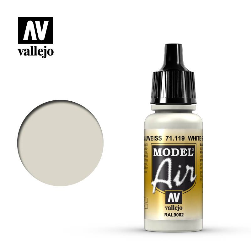 Vallejo Model Air - White Grey - 17 ml