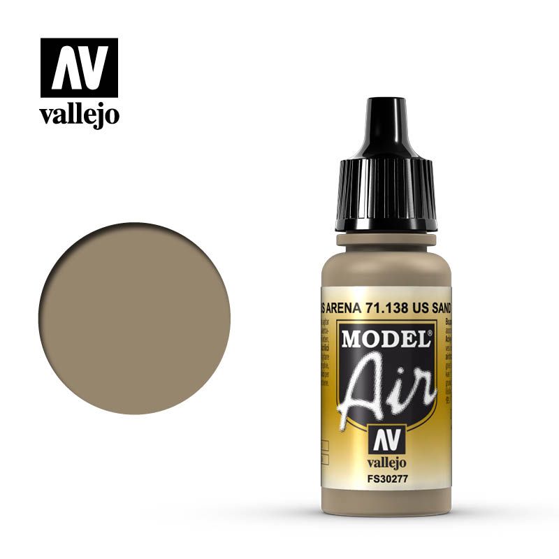 Vallejo Model Air - US Sand - 17 ml - Click Image to Close