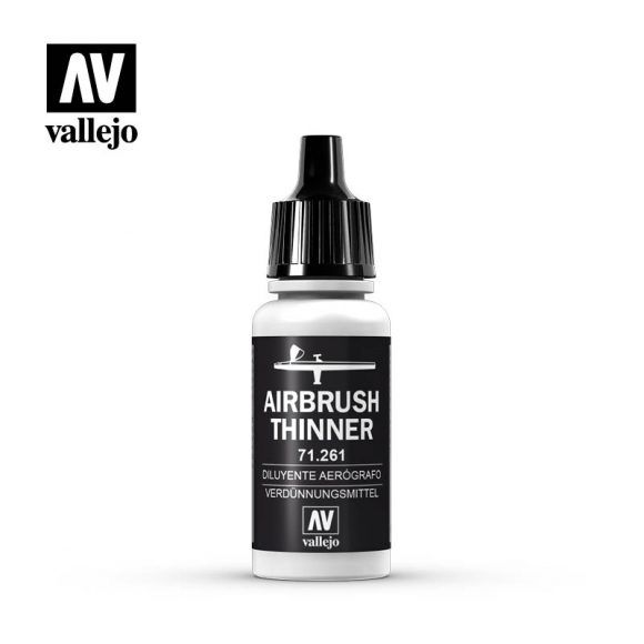 Vallejo Airbrush Thinner - 17ml - Click Image to Close