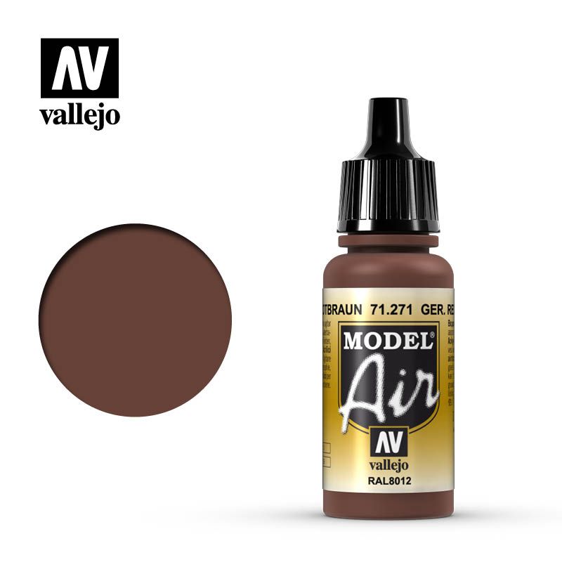 Vallejo Model Air - German Red Brown - 17ml