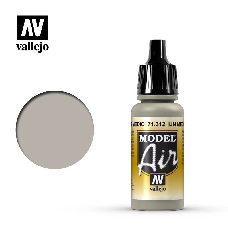 Vallejo Model Air - IJN Medium Grey - 17ml - Click Image to Close