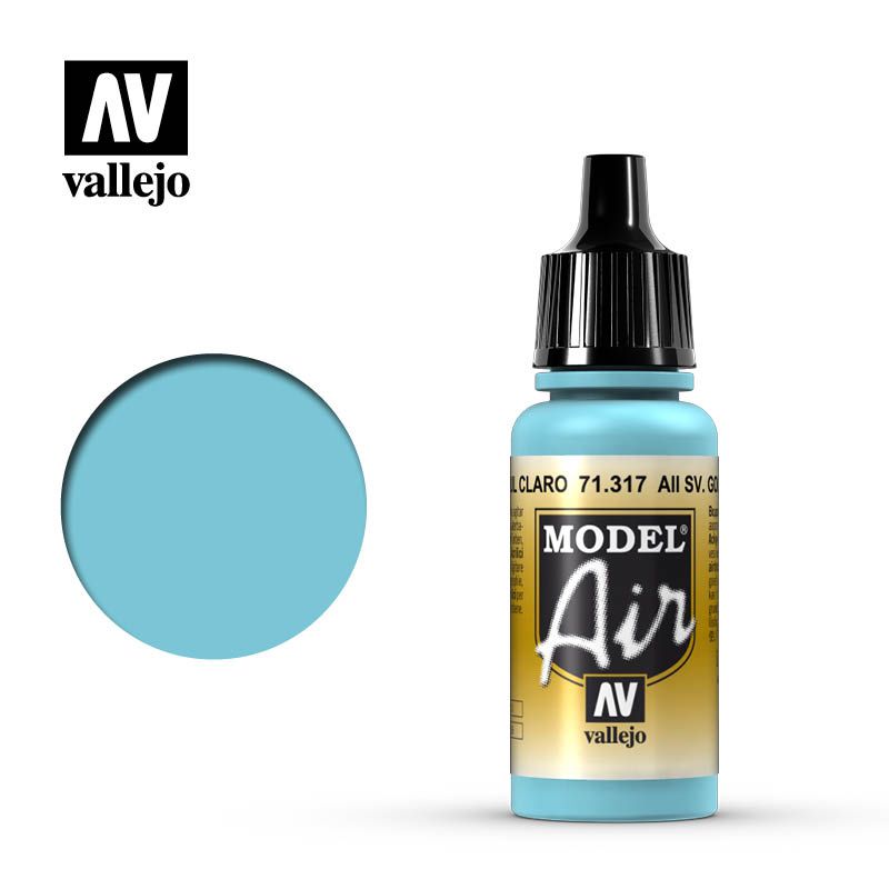 Vallejo Model Air - All SV. Gol Light Blue - 17ml